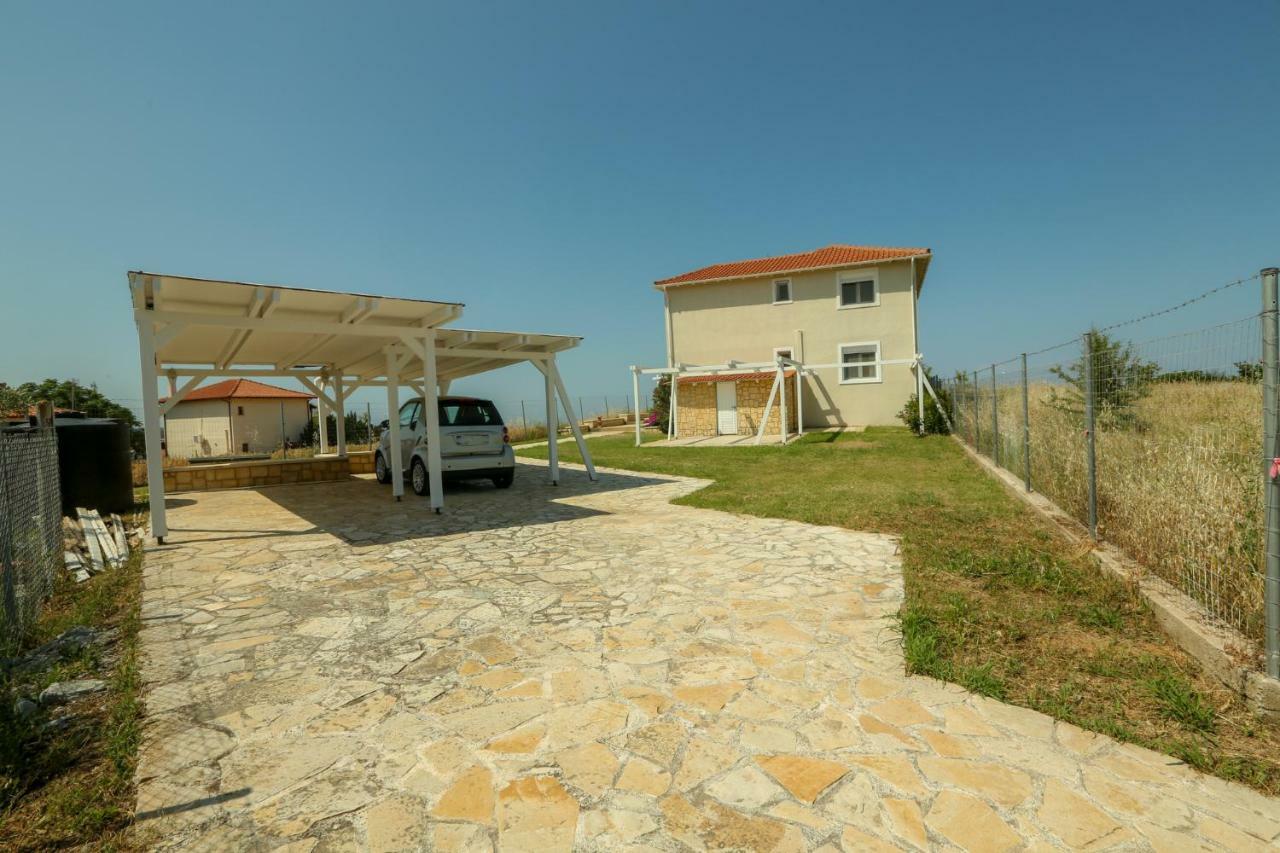 Magnificent Seascape Villa On A Secluded Beach Nea Moudania Exterior foto
